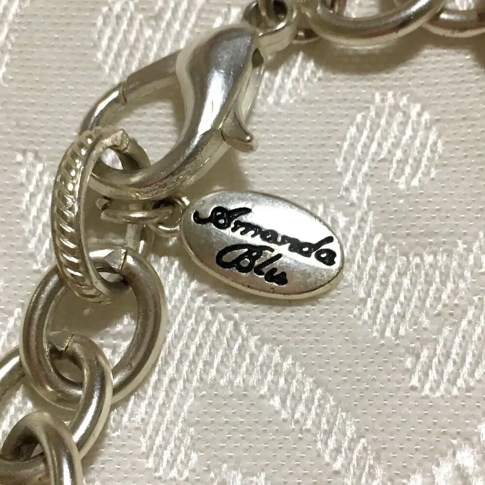 Soft Silver tone Dainty Metal Chain Bracelet